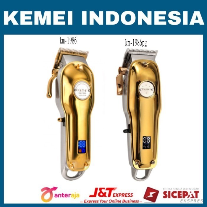 Kemei Km 1986 Premium Alat Mesin Cukur Rambut Kemei Km-1986