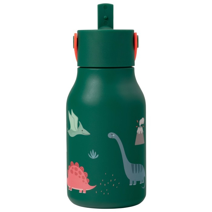 Lund London Little Lund Water Bottle 400ml - Dino