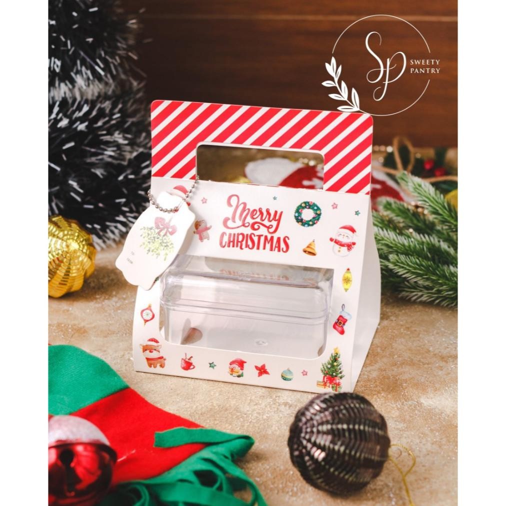 

VIRAL Box hampers natal kotak packaging Sleeve Christmas d-54