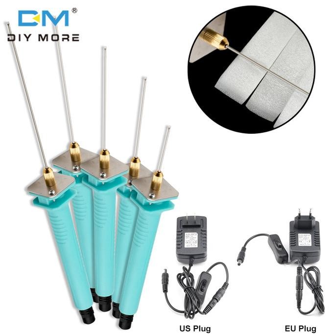 

Diymore Pisau Pemotong Busa Portabel 12V2.5A, Pisau Alat Pemotong DIY