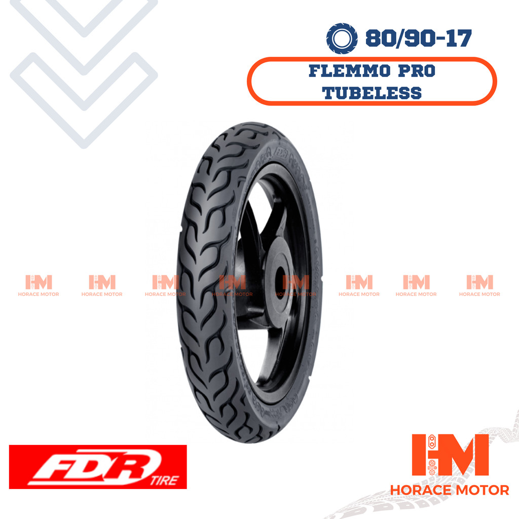 [HRC]FDR Spartax 80/90-17 Ring 17 80/90 Ban Motor Tubeless Tubles