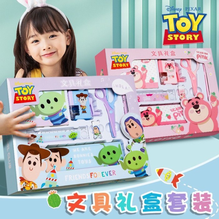 

Vee Set Stationary Anak Perlengkapan Tulis Sekolah Disney Frozen Toystory