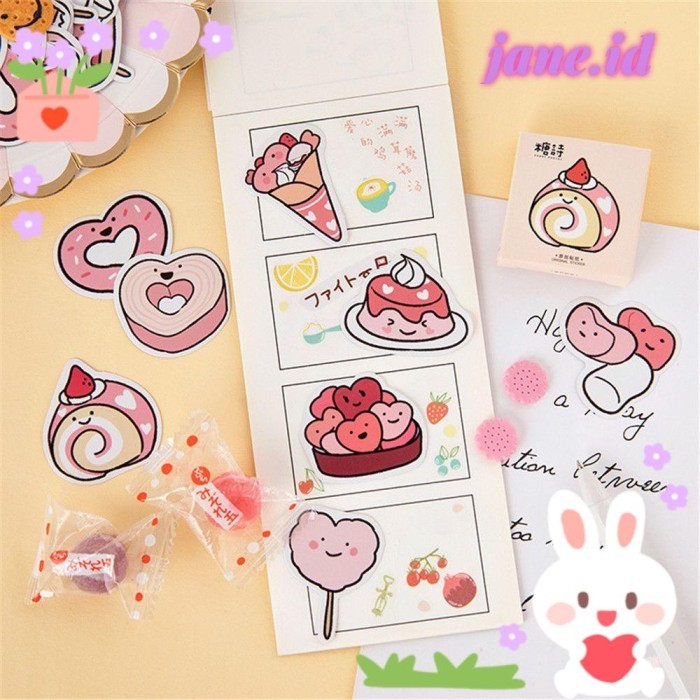 

Vee Jane Stationery Stiker Perlengkapan Sekolah Berbentuk Khusus Sealing