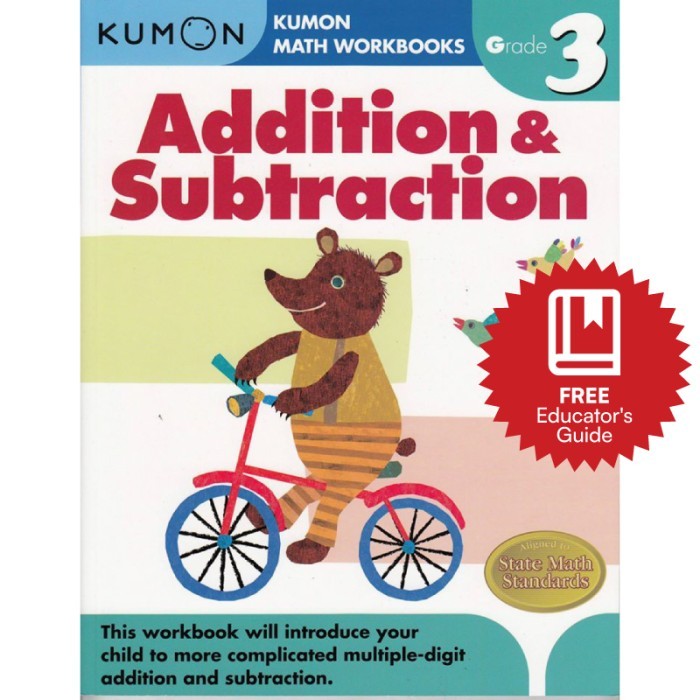 

Bana Buku Anak - Kumon - Grade 3 Addition & Subtraction