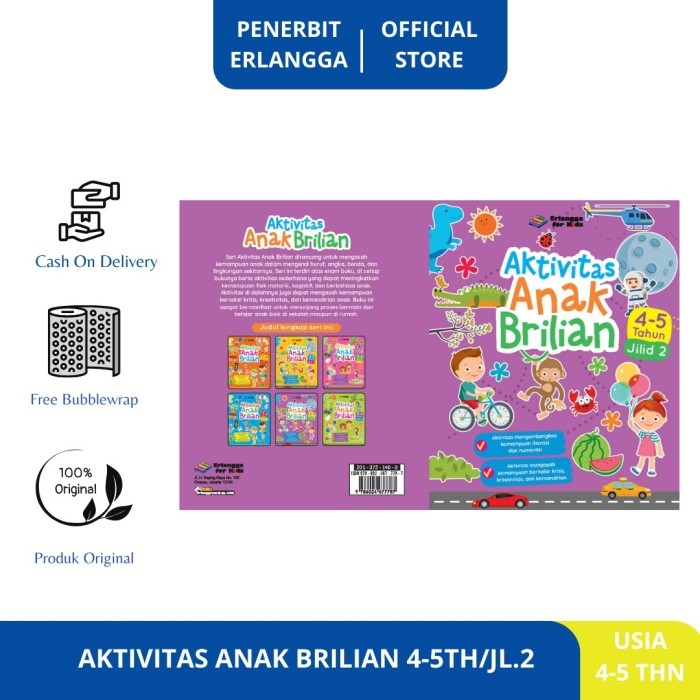 

Bana Buku Aktiivitas Anak: Aktivitas Anak Brilian Usia 4-5 Tahun Semester 2