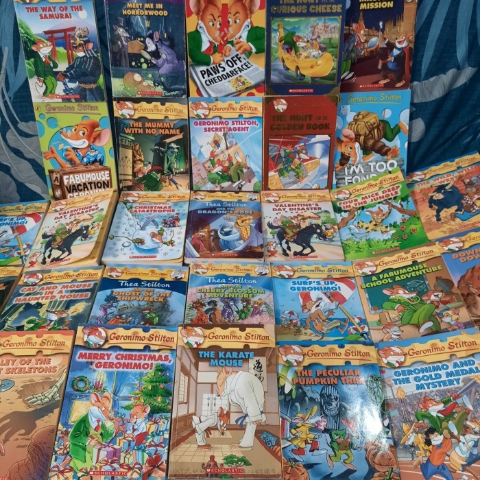 

Bana Buku Seri Geronimo Stilton English Bahasa Inggris Cerita Anak