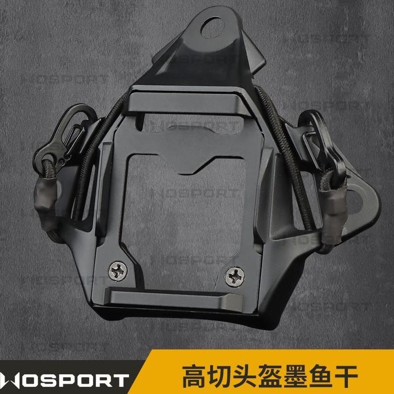SALE Dudukan Mounting Helm Tactical Gen 2 Mounting Helm Tactical Gear Hitam -brbr