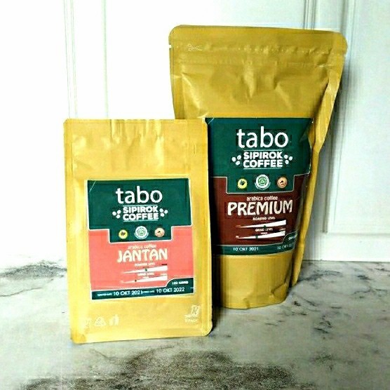 

Kopi Sipirok Arabika Premium Dan Jantan (Peaberry), Merek Tabo