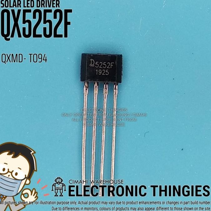 Update (8) QX5252F TO94 QXMD SOLAR LED CHARGE / DRIVER QX5252 thingie43 Segera Beli