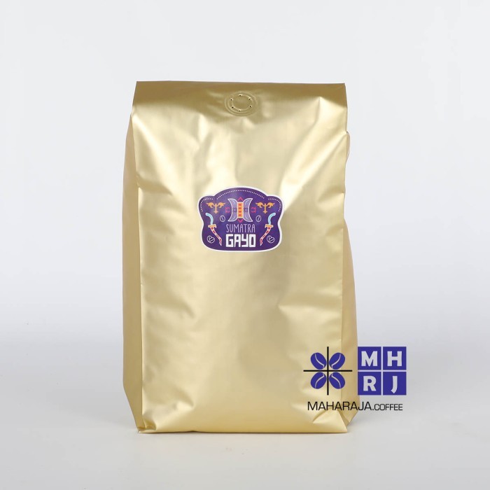 

Kopi Arabika Organica Aceh Gayo 1Kg Econo Pack - Maharaja Coffee