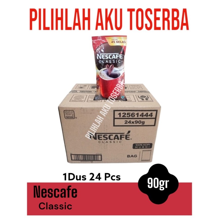 

Kopi Nescafe Classic 100 Gram Lampung Robusta Blend ( 1 Karton )