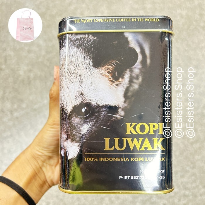 

Worcas Luwak Coffee Kopi Luwak 100% Indonesia Kopi Luwak The Most Expensive Coffee In The World