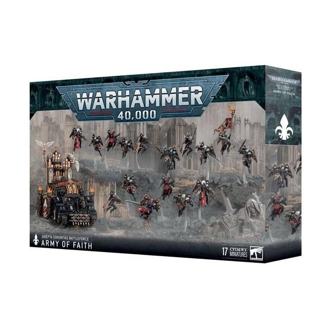 Sale Warhammer 40K: Adepta Sororitas - Army Of Faith Battleforce