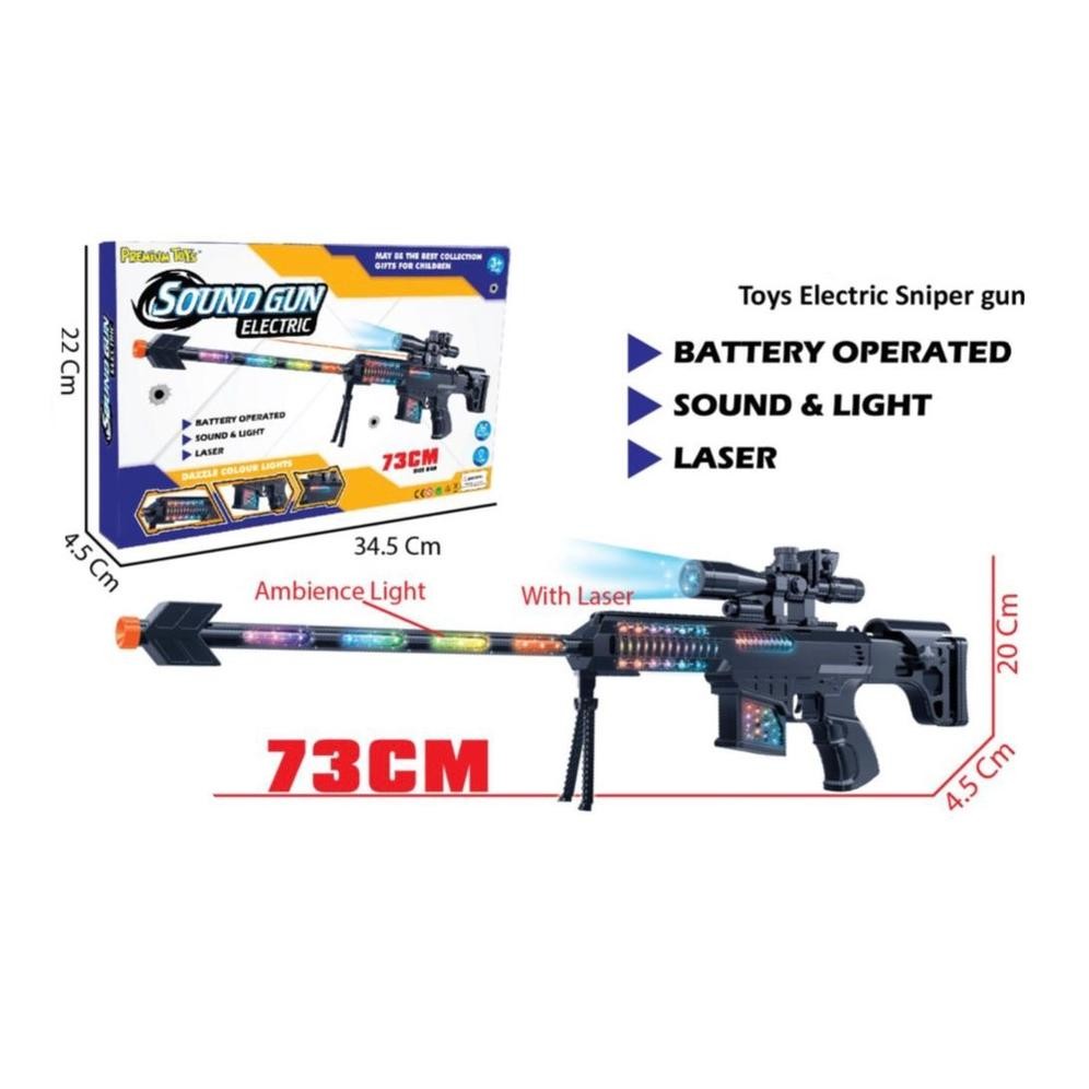 Special Sale Mainan Anak Sound Gun Electric Mainan Temak Laser Mainan Tembakan Anak An85