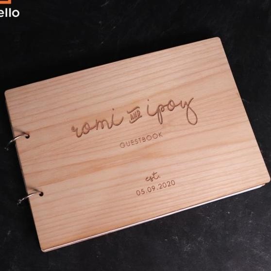 

Guest Book | Kayu | Size A4