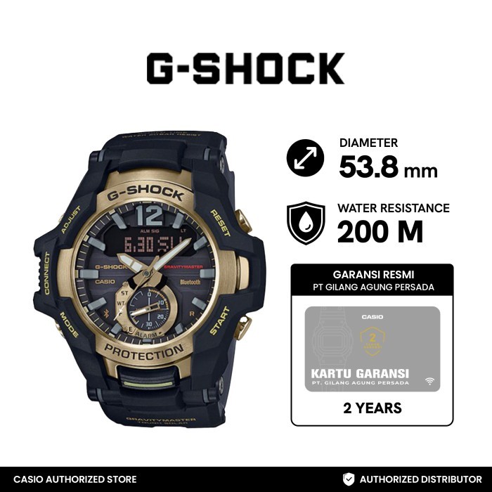 G-SHOCK Jam Tangan Pria Analog Digital GR-B100GB-1ADR