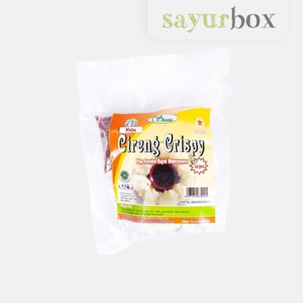

Shaza Cireng Crispy Keju 300 gram Sayurbox