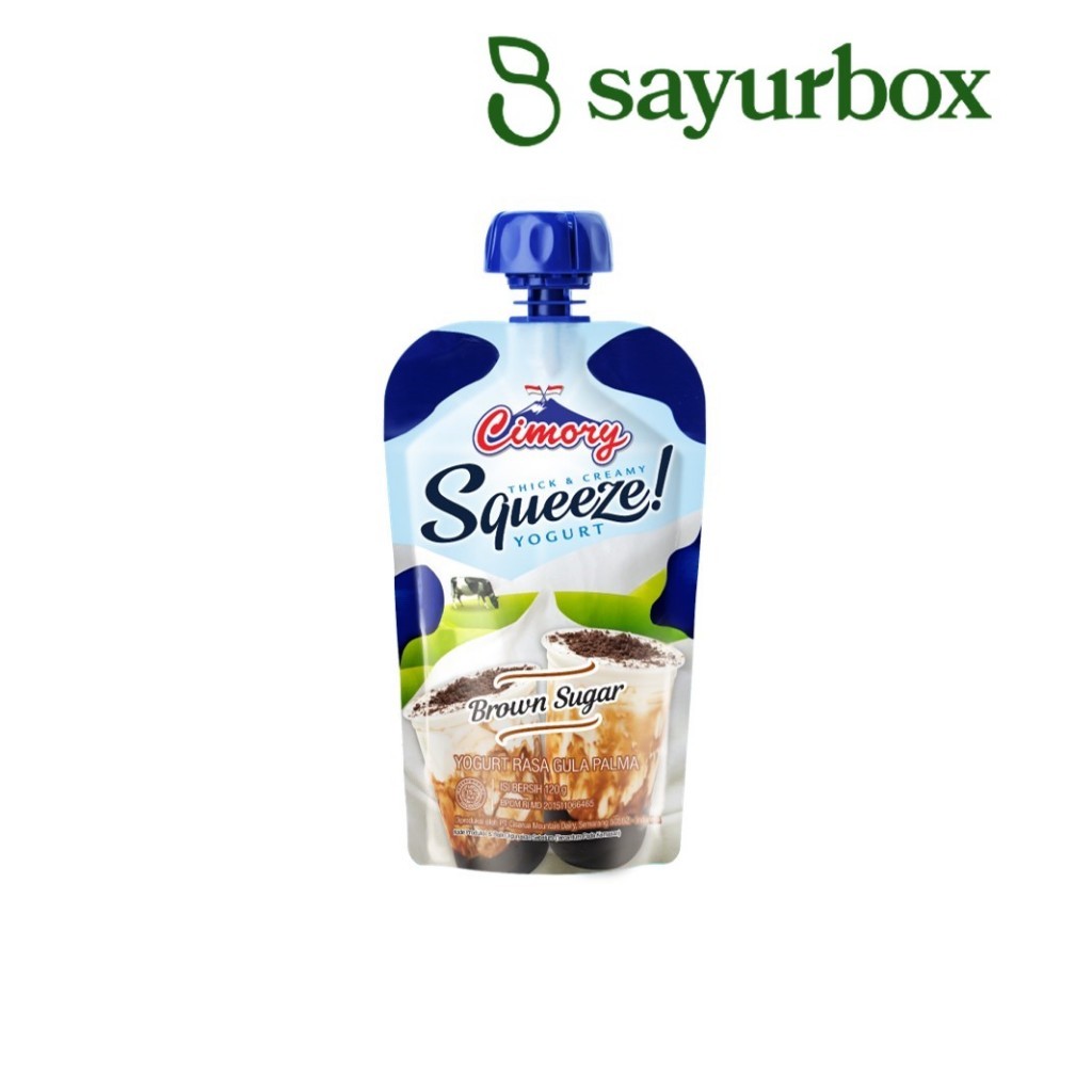 

Cimory Yogurt Squeeze Brown Sugar 120 gram