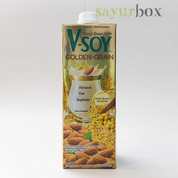 

V-Soy Golden Grain Soy Milk UHT 1 liter Sayurbox