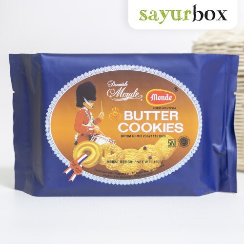 

Monde Butter Cookies 150 gram Sayurbox