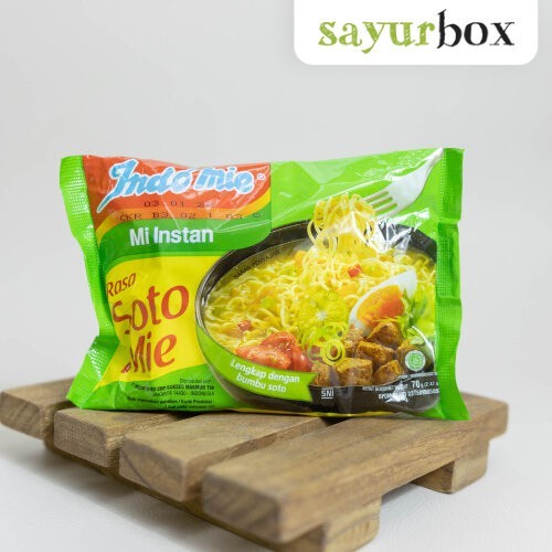 

Indomie Kuah Soto Mie 70 gram Sayurbox