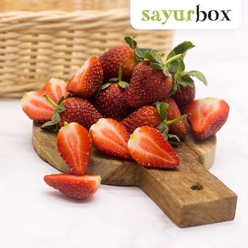 

Strawberry Hidroponik Hidroponik 250 gram Sayurbox