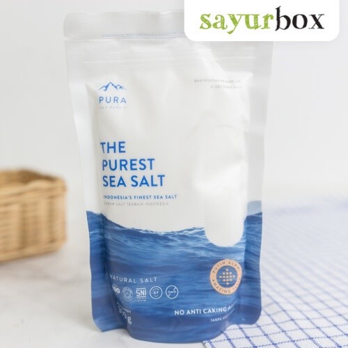 

Pura The Purest Fine Sea Salt 300 gram Sayurbox
