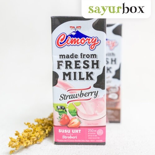 

Cimory UHT Strawberry 250 ml Sayurbox