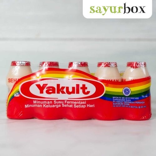 

Yakult Minuman Susu Fermentasi 5 pcs Sayurbox