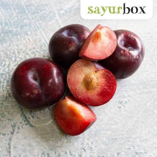

Buah Plum Hitam Impor Impor 3 pcs Sayurbox