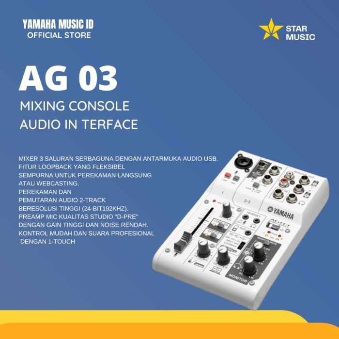MIXER AG03 /AG03 /MIIXER YAMAHA