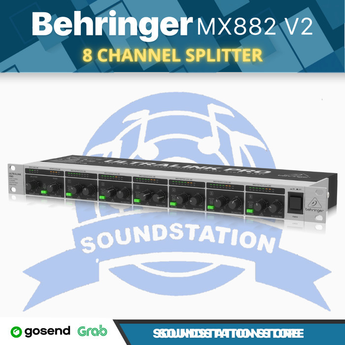 BEHRINGER ULTRALINK PRO MX882 V2 8 Channel Splitter / Mixer
