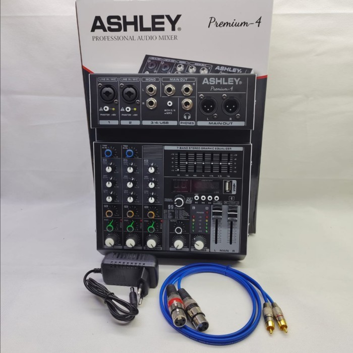 mixer audio ashley premium 4 original 4 chanel