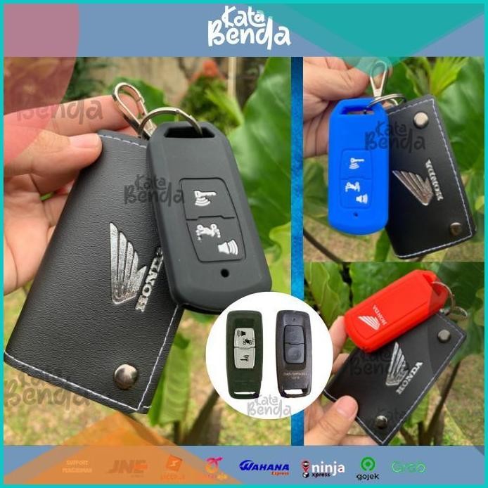 Sarung Remote Keyless Cover + Dompet STNK PCX/Vario 160/125/ADV/Scoopy