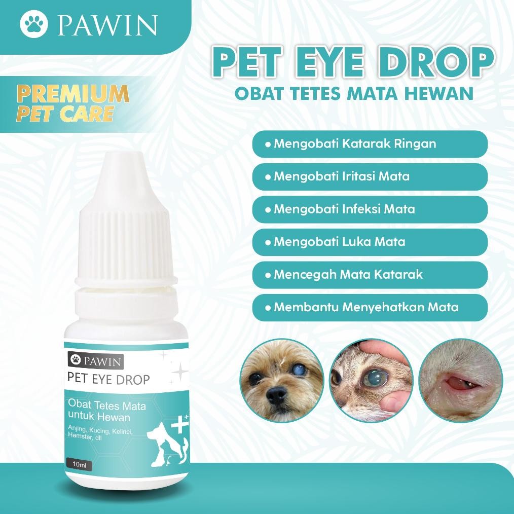 Berkualitas Pawin Obat Tetes Mata Katarak Anjing Kucing Obat Mata Iritasi Mata Sale