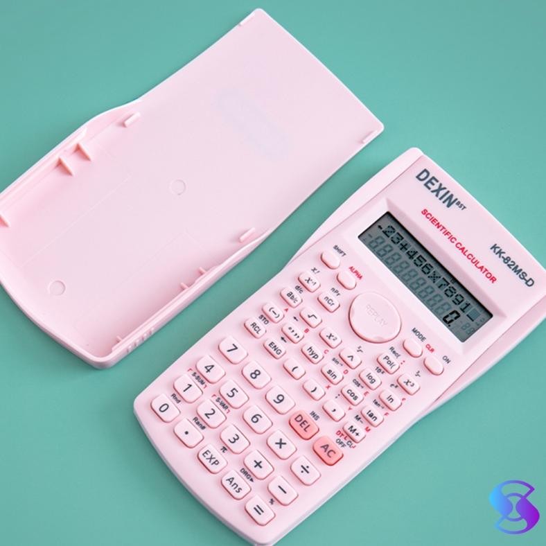 

QV21 Kalkulator Color Function Scientific Kalkulator 24 Fungsi Kalkulasi 3 Warna 1700 scientific calculator Terlaris