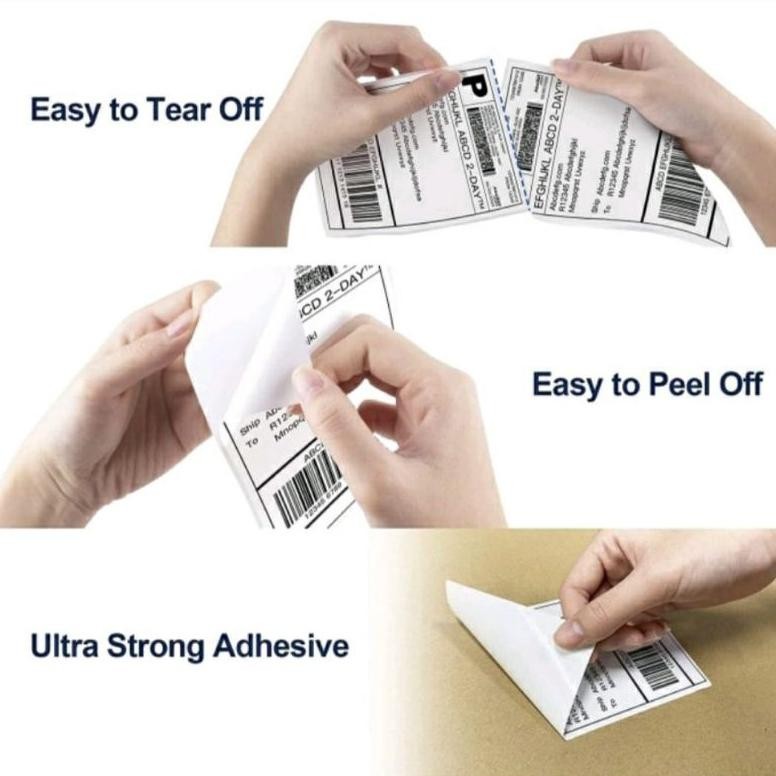 

Super Sale Label Stiker Thermal 100X150Mm 500Pcs Be09