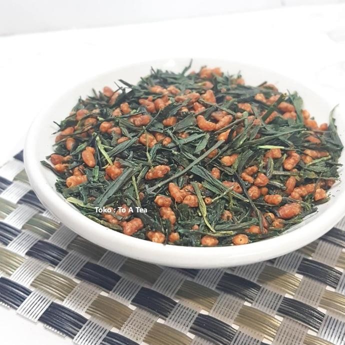 

NEW PRODUK KAZU (SENCHA) GENMAICHA - 100% JAPANESE ROASTED RICE GREEN TEA 100G !!!!!