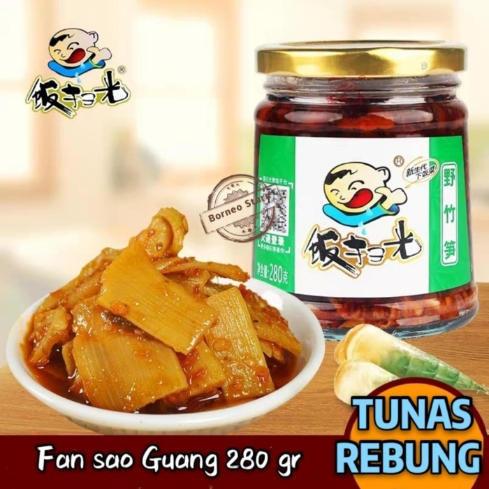 

Ready Fansaoguang Rebung Tumis 280 Gr/Botol