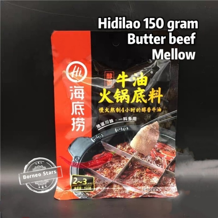 

Ready Haidilao Bumbu Shabu Mellow Butter Beef 150 Gram/
