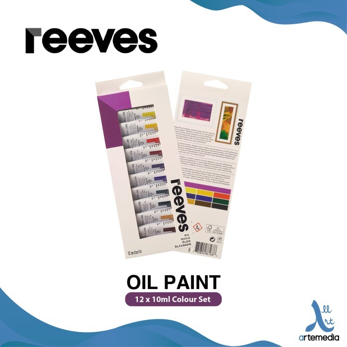 

Sale Cat Minyak Reeves Oil Paint Color Tube Set