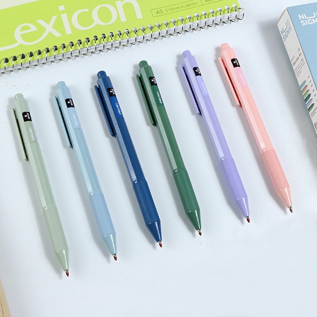 

POTONGAN HARGA DELI NUSIGN PULPEN TINTA HITAM / GEL PULPEN WARNA PASTEL SATUAN WARNA RANDOM - SM4003