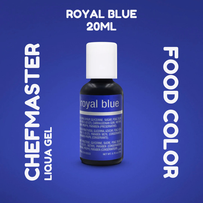 

Chefmaster LiquaGel Royal Blue 20gr