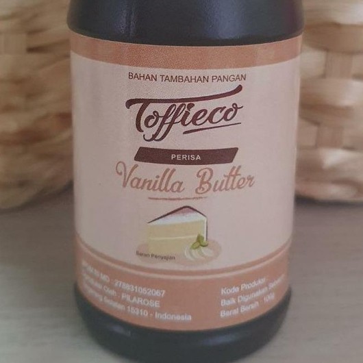 

Toffc. vanilla butter pasta 100ml