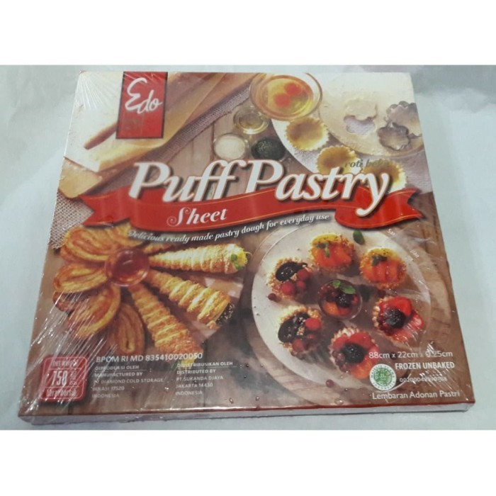 

EDO PUFF PASTRY 4S - 750GR