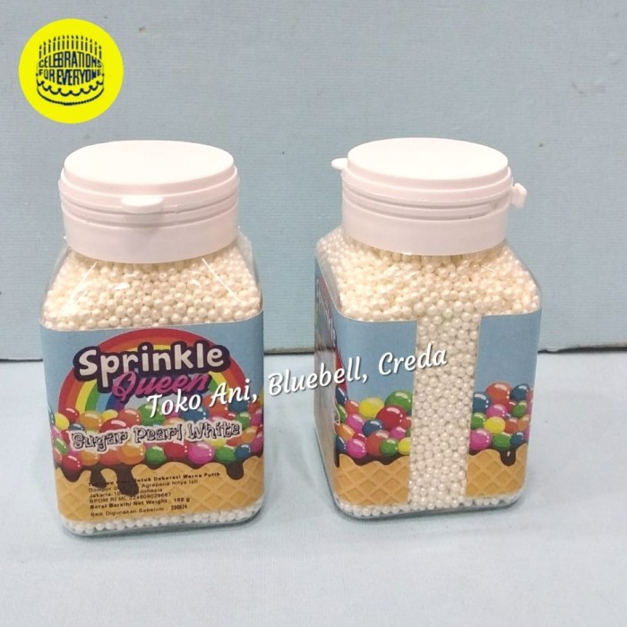 

Sprinkle white nonpareils 100gr