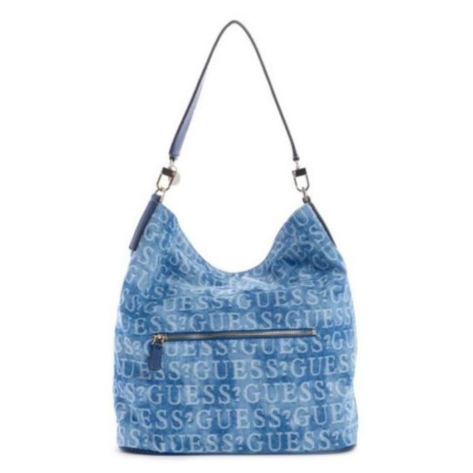 Raissa Hobo Cantik Totebag Tas Tas Gs Gb298 Guess Gs Denim Denim Brigh hnt