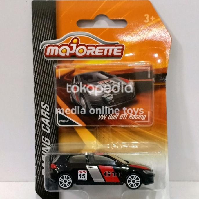 diecast majorette vw golf gt racing