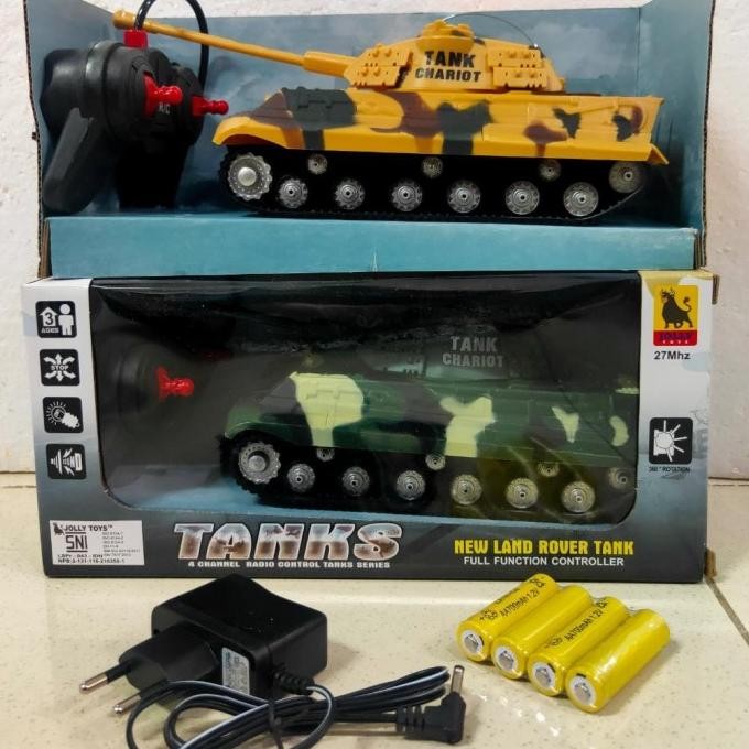 Mainan Remote Control RC Tank Baja