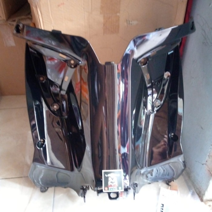Proses Cepat Dek Leg Shield Tengah Blue Shine Skywave Original Suzuki